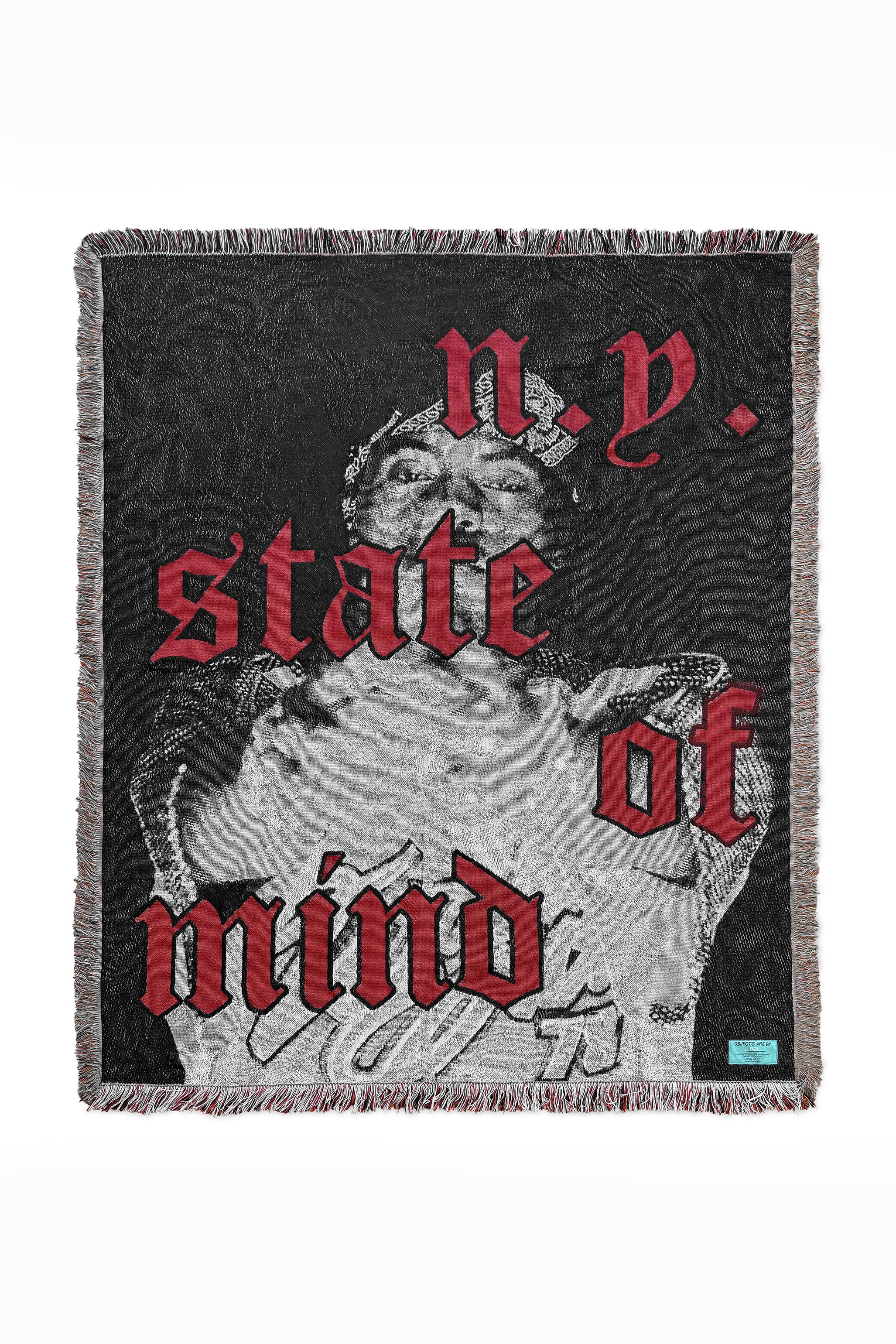 OBJECTS ARE BY x NAS Jacquard Blanket (NY State Of Mind)